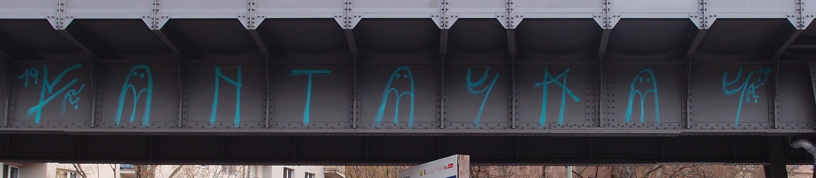 fotos de pixação em Berlim 2018/19